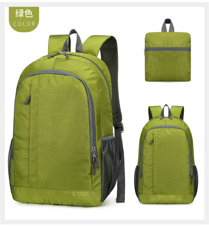 foldable portable cycling backpack