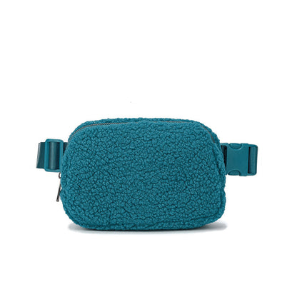 Trendy Plush Fanny Pack: Your Casual Outdoor Companion