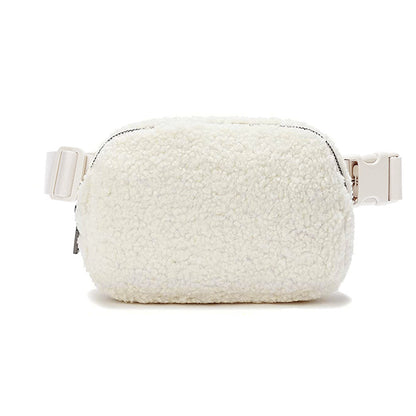 Trendy Plush Fanny Pack: Your Casual Outdoor Companion