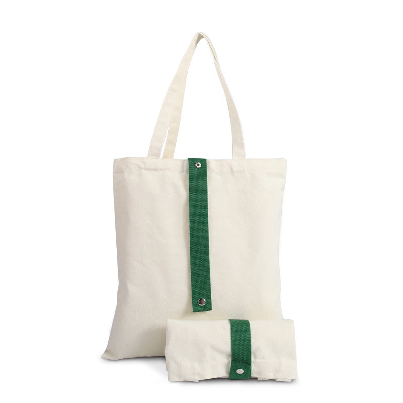 custom canvas folding bag shopping cotton tote bag custom logo