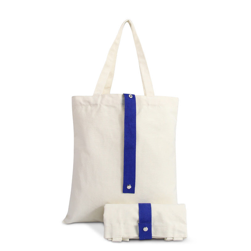 custom canvas folding bag shopping cotton tote bag custom logo