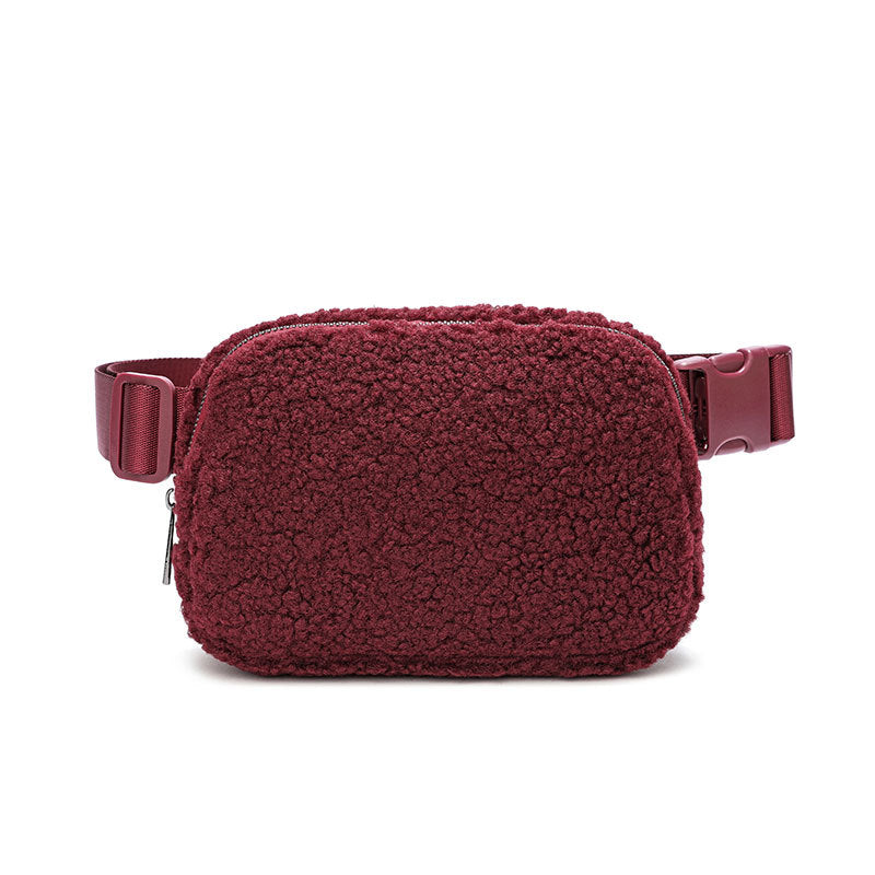 Trendy Plush Fanny Pack: Your Casual Outdoor Companion