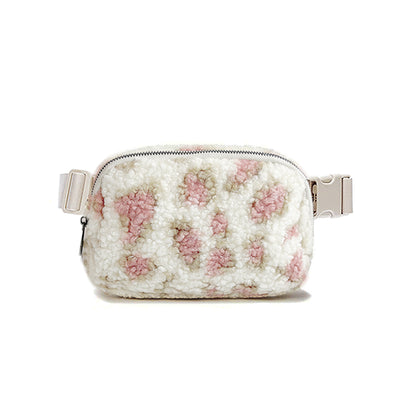 Trendy Plush Fanny Pack: Your Casual Outdoor Companion