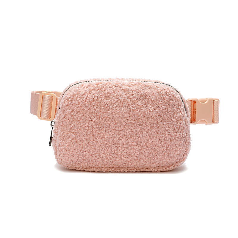 Trendy Plush Fanny Pack: Your Casual Outdoor Companion