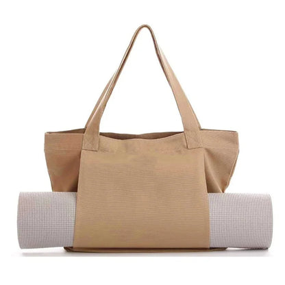 Collapsible Canvas Yoga Mat Storage Bag – Your Essential Fitness Companion