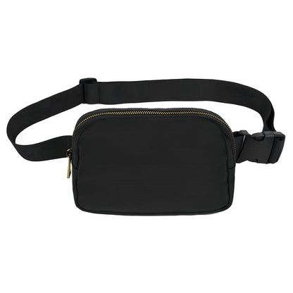 Custom logo crossbody fanny pack waist Pouch Chest Bags waist belt bag for sport gym fitness travel