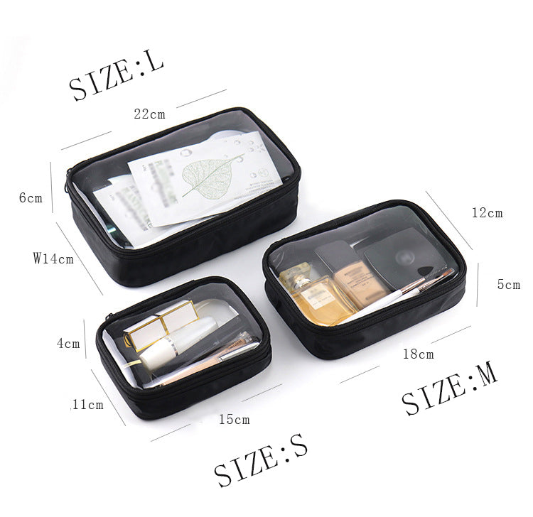 Promotional clear makeup storage bag