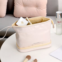 Load image into Gallery viewer, Double layer multi-functional toiletry cosmetic  bag
