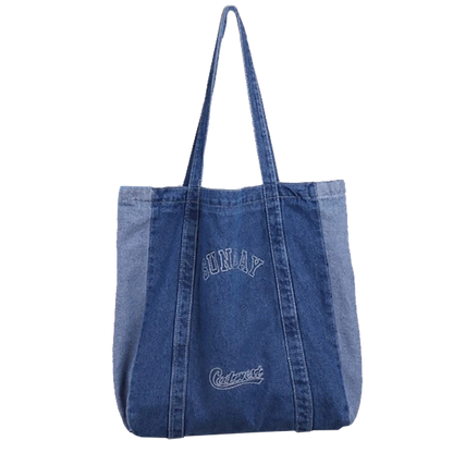 Denim Shopper-Bag