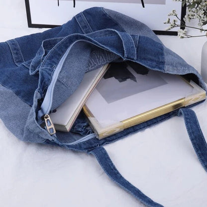 Denim Shopper-Bag