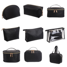 Load image into Gallery viewer, Travel cosmetic case bag set
