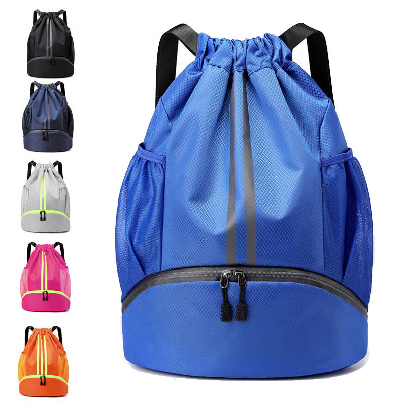 Sports basketball training drawstring backpack