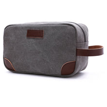 Load image into Gallery viewer, Mens retro toiletry cosmetic Bag
