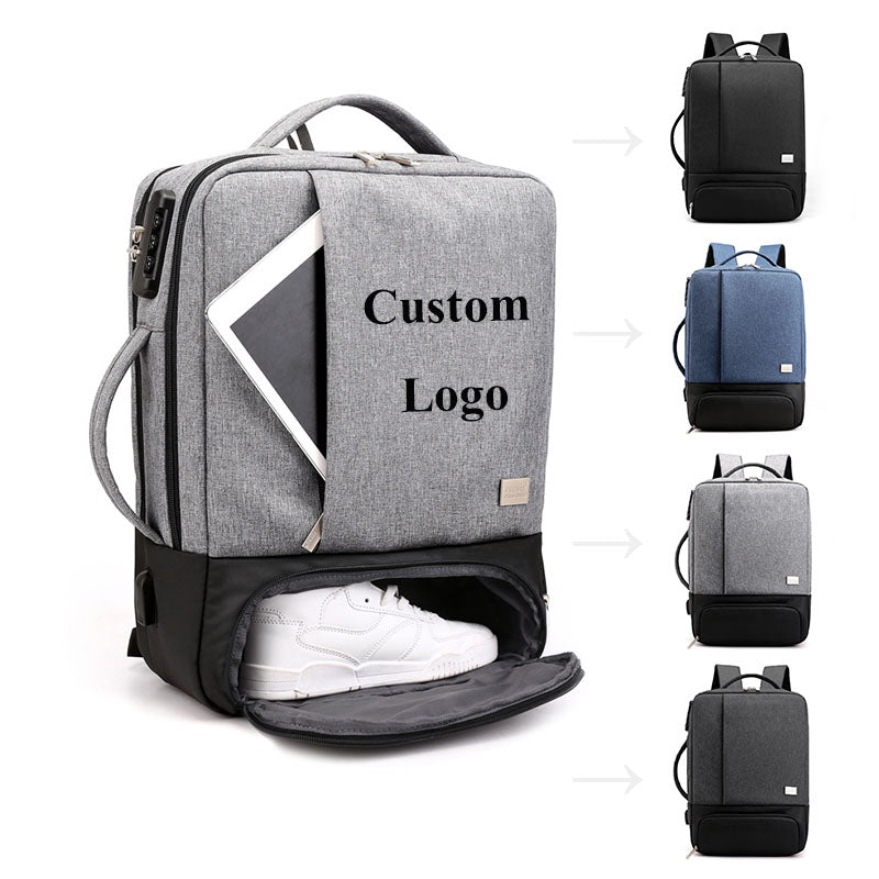 Business travel backpack with Shoe storage space