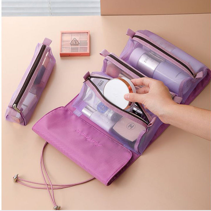 Foldable Removable Separable cosmetics pouches