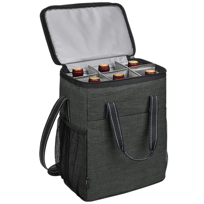 6 Bottle Wine Cooler Bag