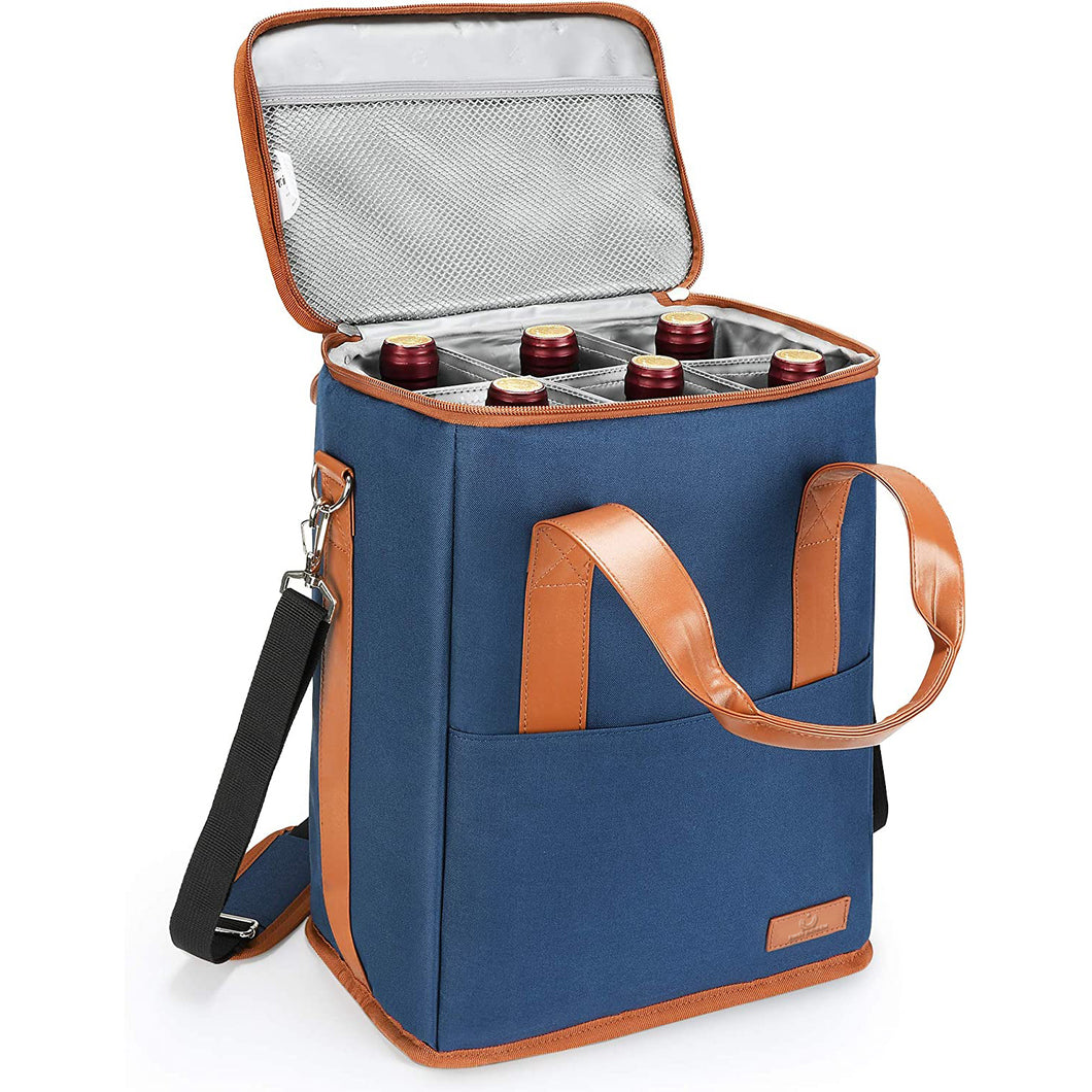 6 Bottle Wine Cooler Bag