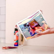 Load image into Gallery viewer, Holographic makeup bag
