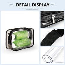 Load image into Gallery viewer, Transparent pvc cosmetic bag
