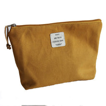 Load image into Gallery viewer, Custom gift promotional canvas makeup bag
