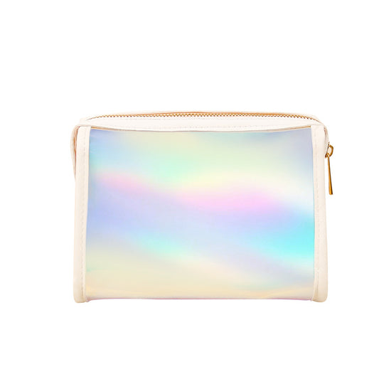 Holographic makeup bag