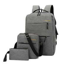 Load image into Gallery viewer, 3 Piece Set  Sports Causal Backpack
