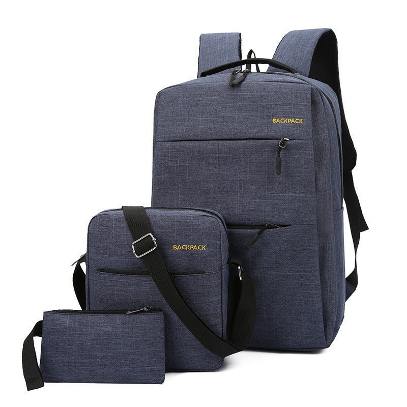 3 Piece Set  Sports Causal Backpack
