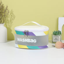 Load image into Gallery viewer, Travel  transparent cosmetic toiletry  bags
