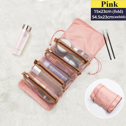 Foldable Removable Separable cosmetics pouches