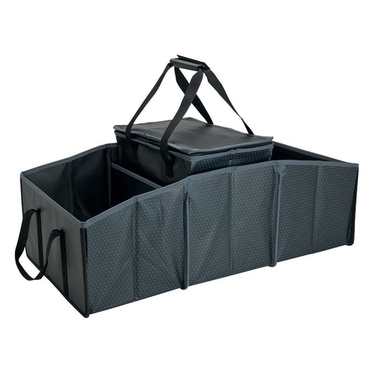 Removable 28-Can Foil-Lined Cooler with Zippered Top Carry Handles