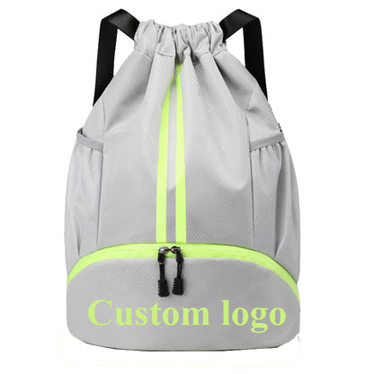 Sports basketball training drawstring backpack