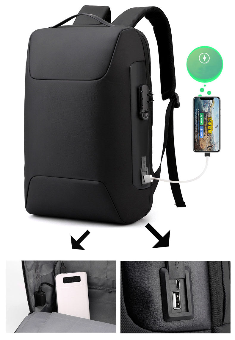 Anti-theft Business computer backpack