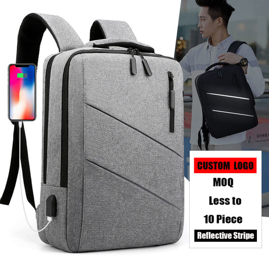 Reflective stripe laptop Backpack