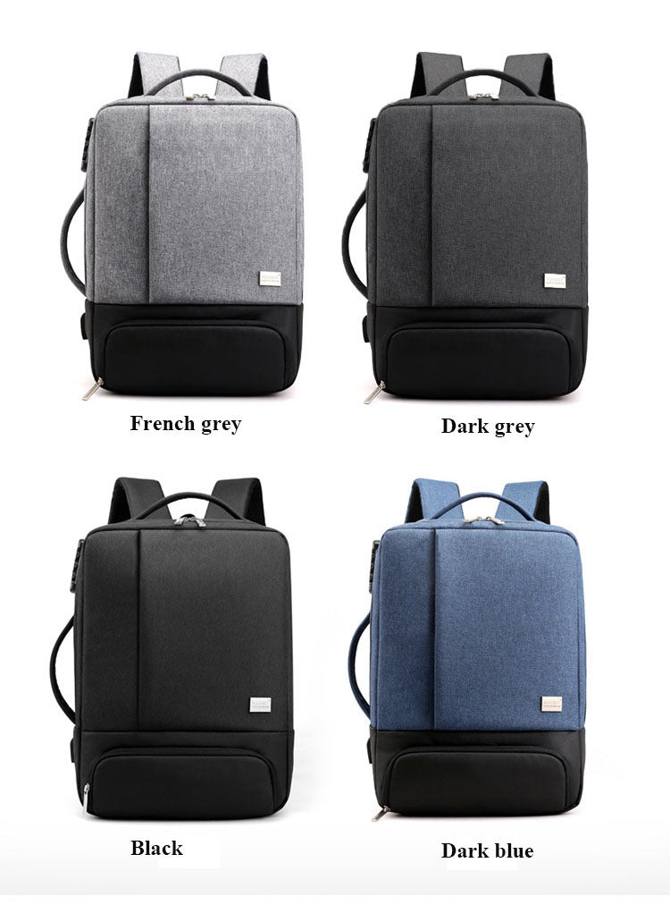 Business travel backpack with Shoe storage space