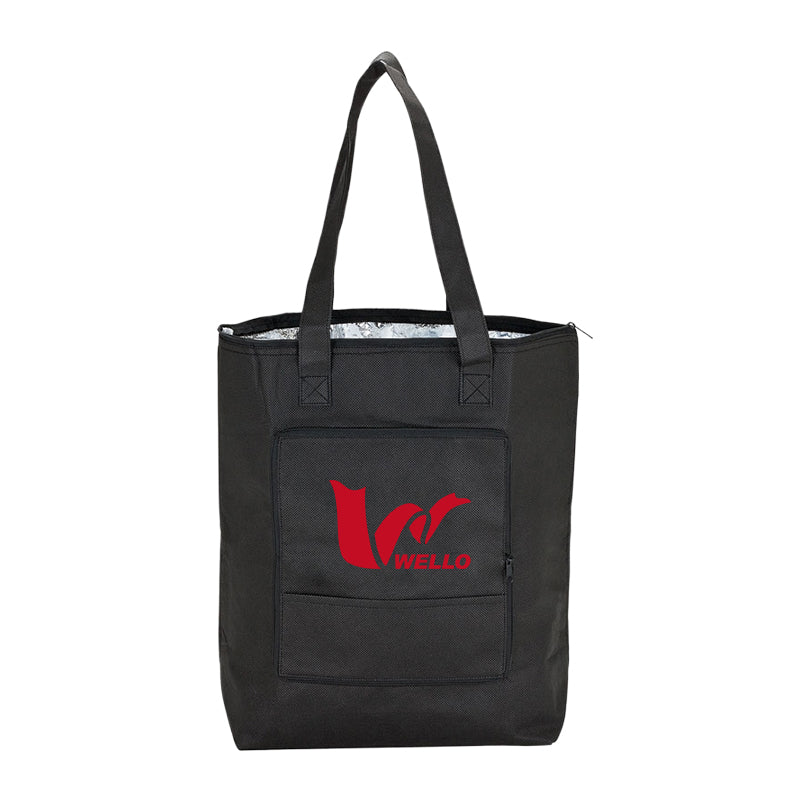 Folding thermal insulation tote bag