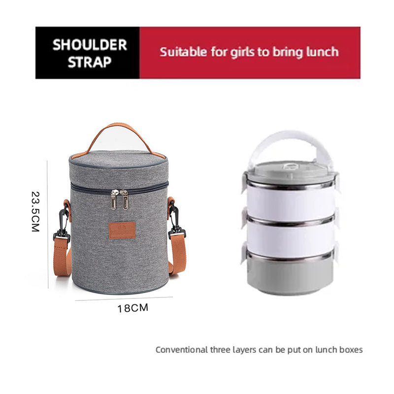 Round Bottom lunch cooler bag