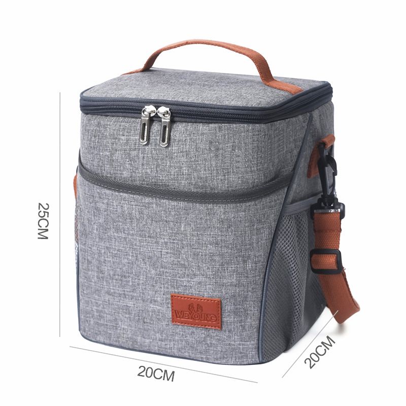 Cooler Picnic Bag with Shoulder Strap for Camping Sports Travel