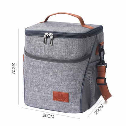 Cooler Picnic Bag with Shoulder Strap for Camping Sports Travel