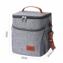 Load image into Gallery viewer, Cooler Picnic Bag with Shoulder Strap for Camping Sports Travel
