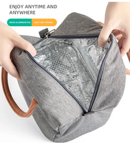 Load image into Gallery viewer, Thermal Insulated Cooler Bag With Shoulder
