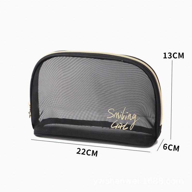 mesh makeup toiletry  bag set