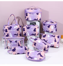 Load image into Gallery viewer, Travel tote cosmetic cases bag set
