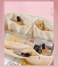 Load image into Gallery viewer, large capacity  PU leather cosmetic bags

