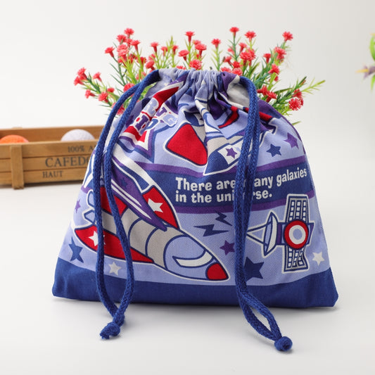 Canvas Gift Drawstring Pouches