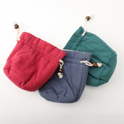 Jewelry Filled Cotton Packing Drawstring Pouches