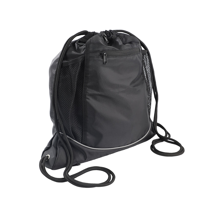 Multifunctional drawstring backpack