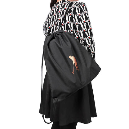 Drawstring backpack bag