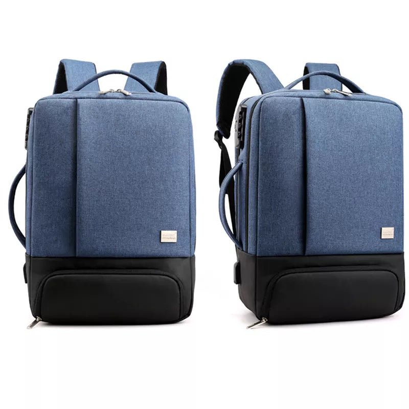 Business travel backpack with Shoe storage space