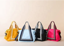 Load image into Gallery viewer, New arrival triangle striped fashional tote bag for women
