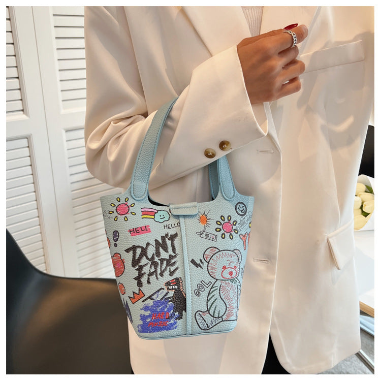 Graffiti design Shoulder Tote Bag